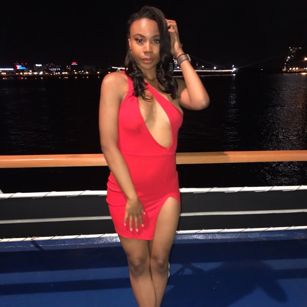 Red Mini Dress from Pretty Little Thing!
